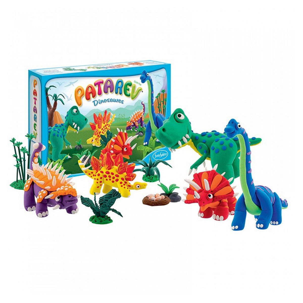 Sentosphere Coffret patarev sur le theme des dinosaures