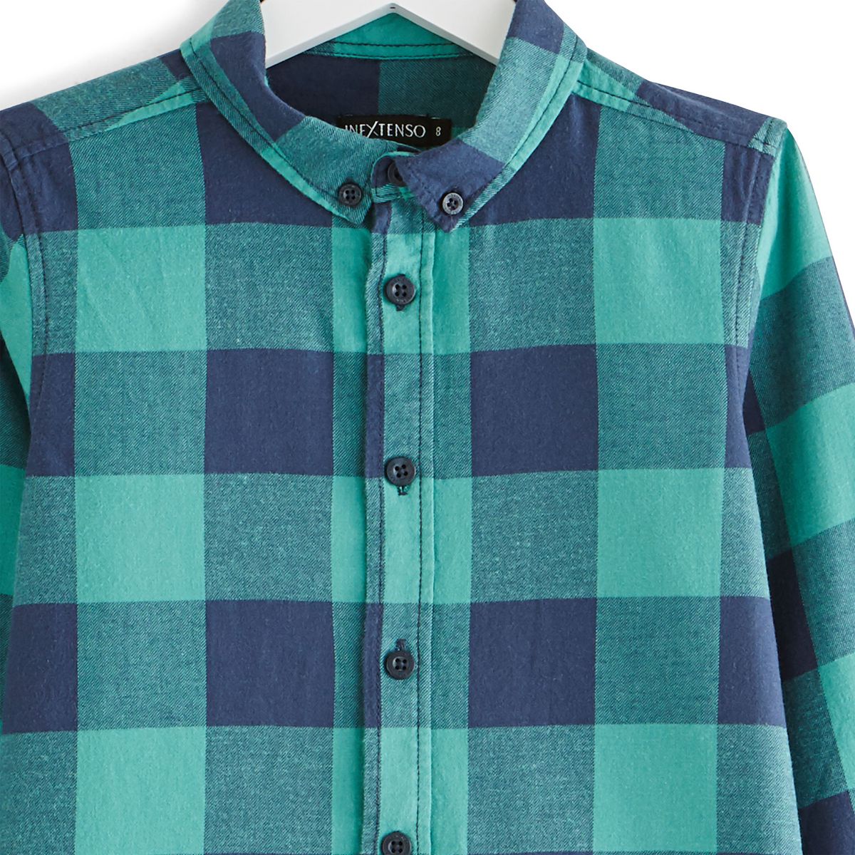 IN EXTENSO Chemise manches longues à carreaux garçon