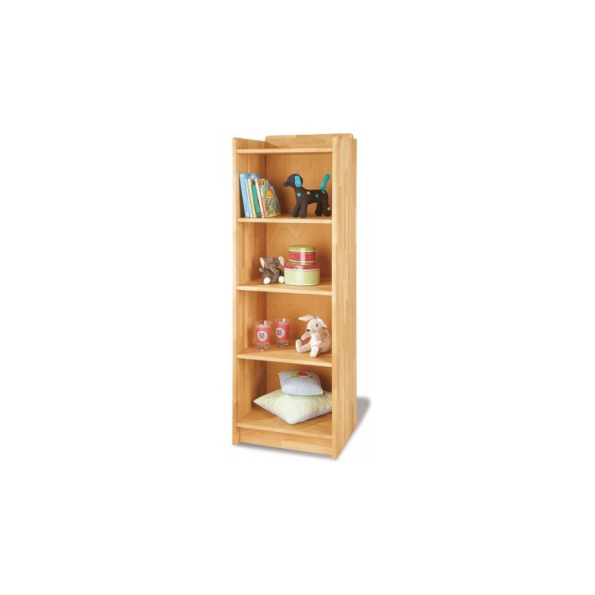 Voir la diapositive 2 : Pinolino Bibliotheque Etagere  Natura L 52 x P 41 x H 159