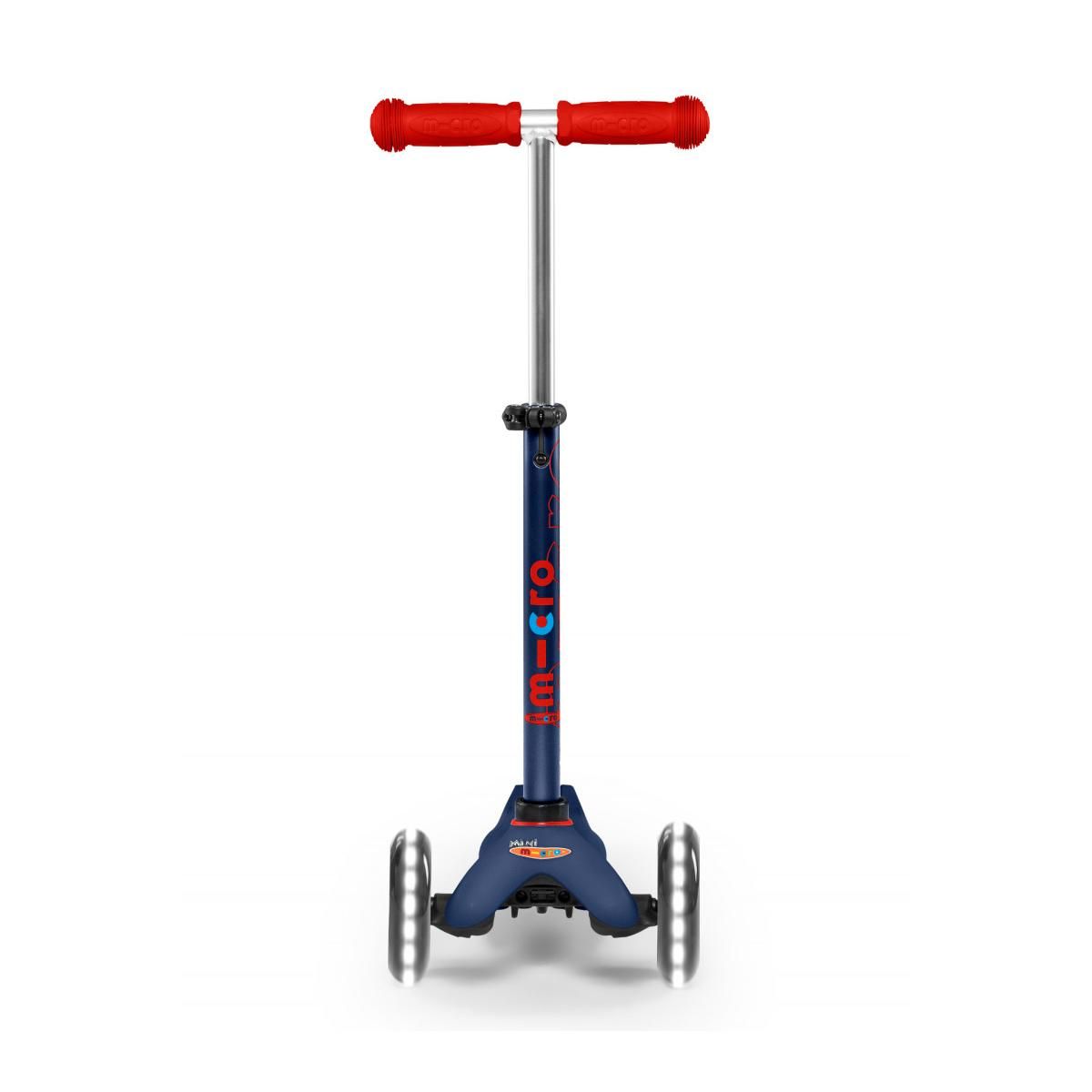 Micro Trottinette  Mini  Deluxe LED - Bleu Marine