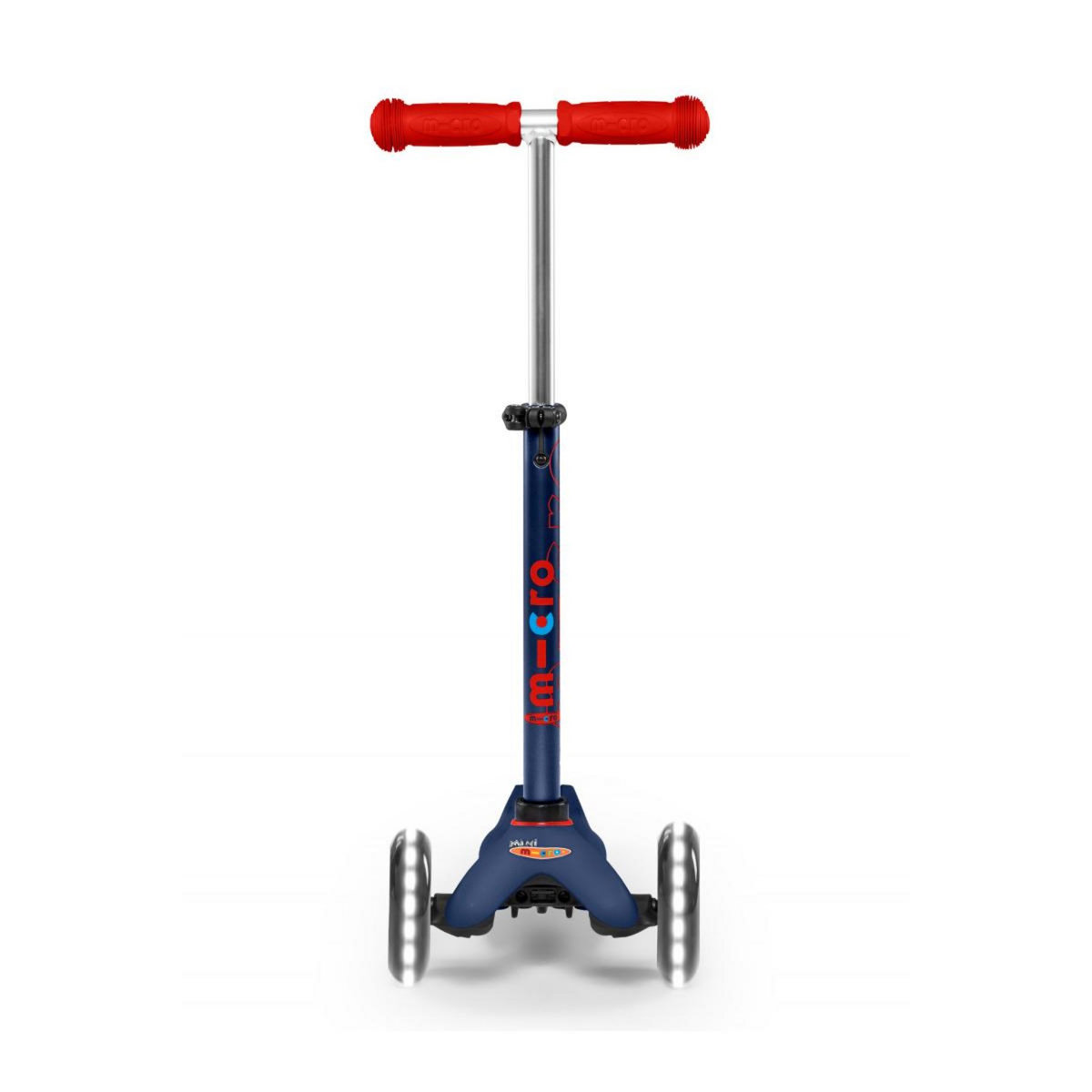 Micro Trottinette  Mini  Deluxe LED - Bleu Marine