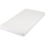 Voir la diapositive 1 : DOMIVA Matelas bébé droit - DOMIVA - Polybambou - Déhoussable, lavable - Blanc