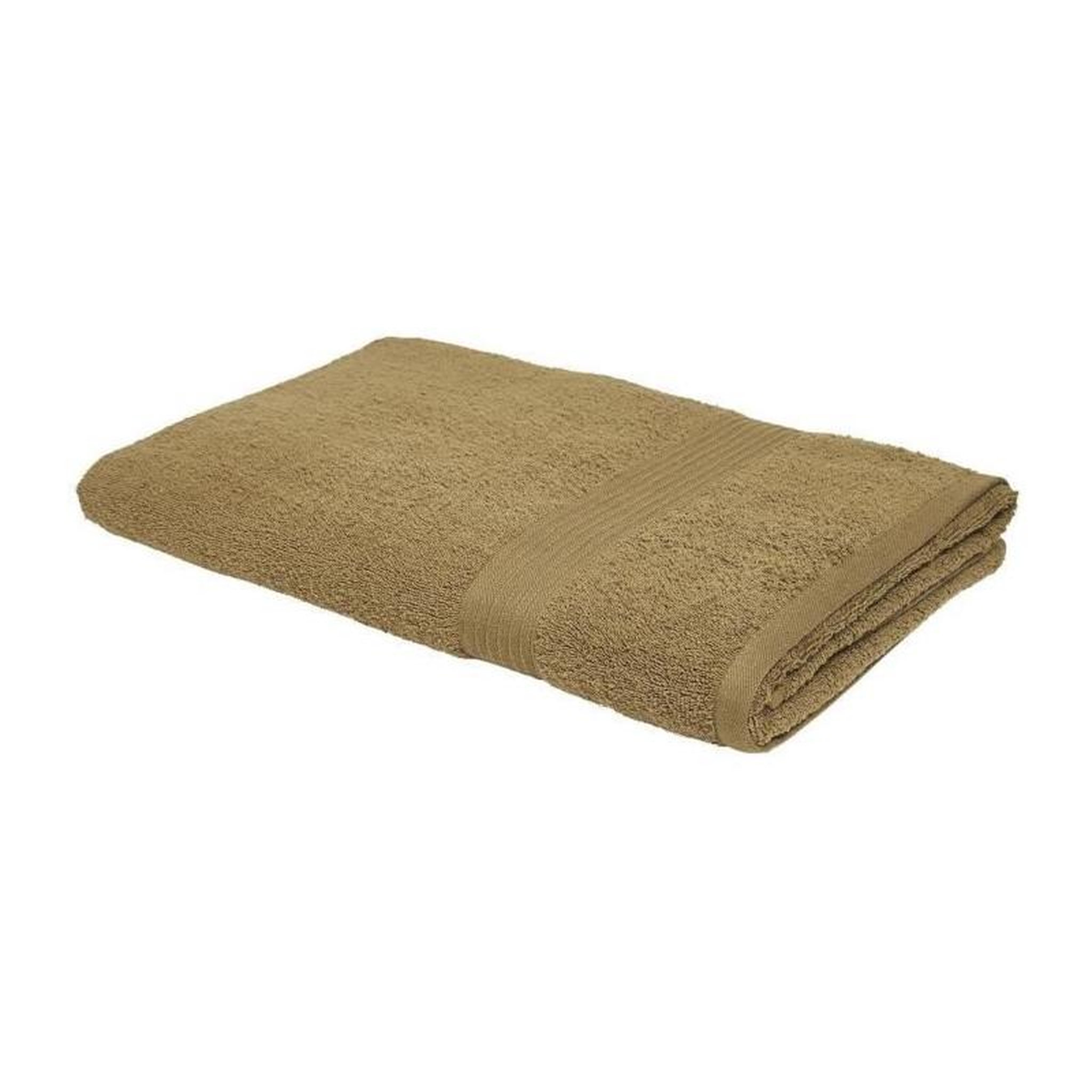 Voir la diapositive 1 : Today TODAY Essential - Maxi drap de bain 90x150 cm 100% Coton coloris bronze
