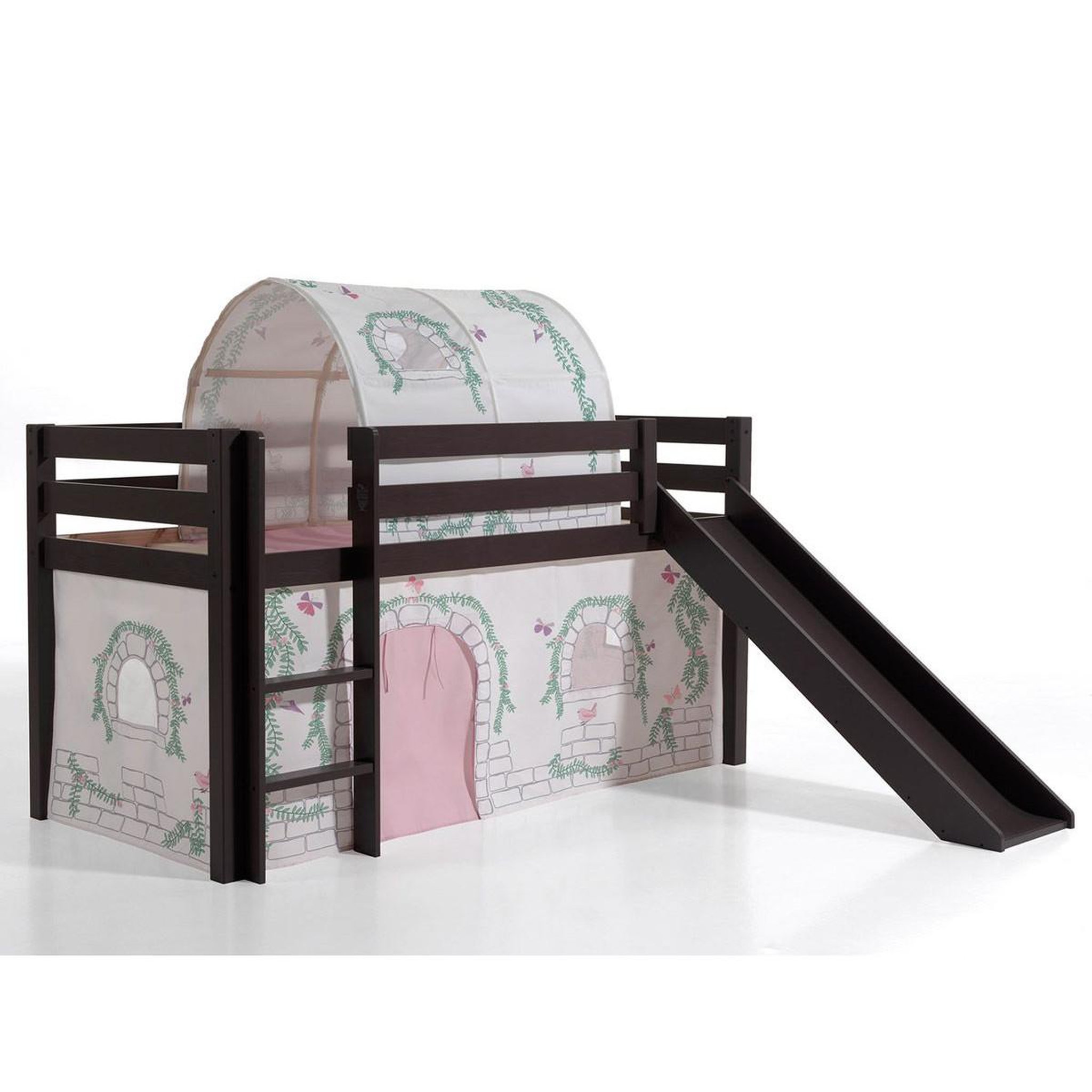 Voir la diapositive 2 : Paris Prix Tunnel de lit enfant  pino birdy  95cm beige