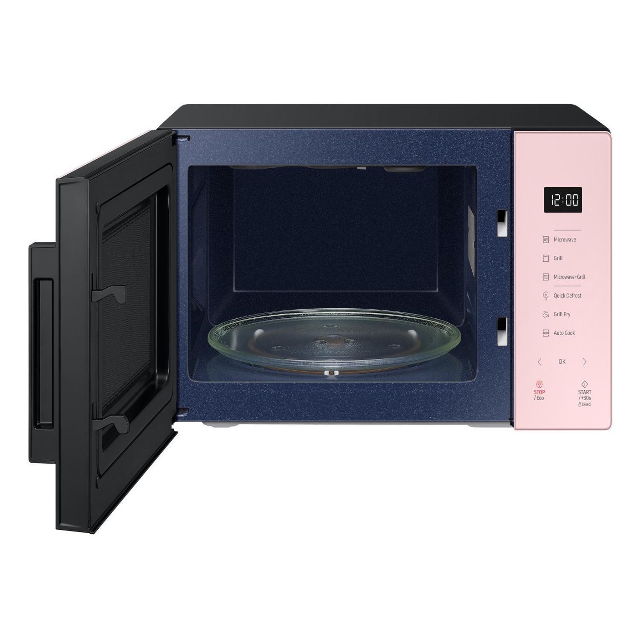 Voir la diapositive 3 : Samsung Micro-ondes Combiné Samsung 23L 800W Rose Pastel