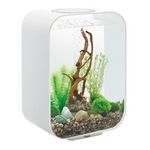 Oase Aquarium décoratif 15l avec cadre blanc - Life 15 MCR white