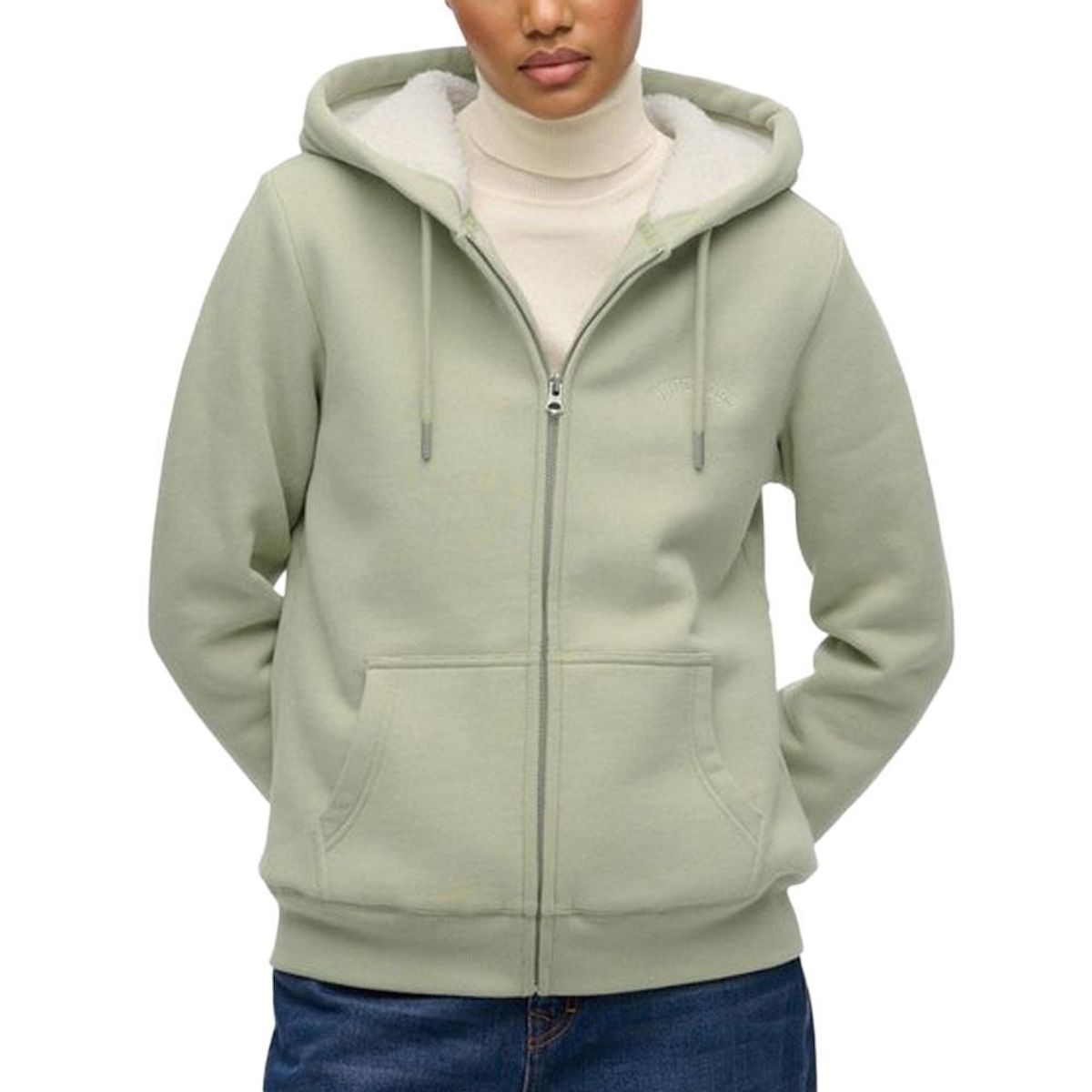 SUPERDRY Sweat Zippé  Femme Superdry Borg