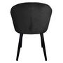 Voir la diapositive 4 : Paris Prix Fauteuil Design en Velours  Glany  81cm Noir
