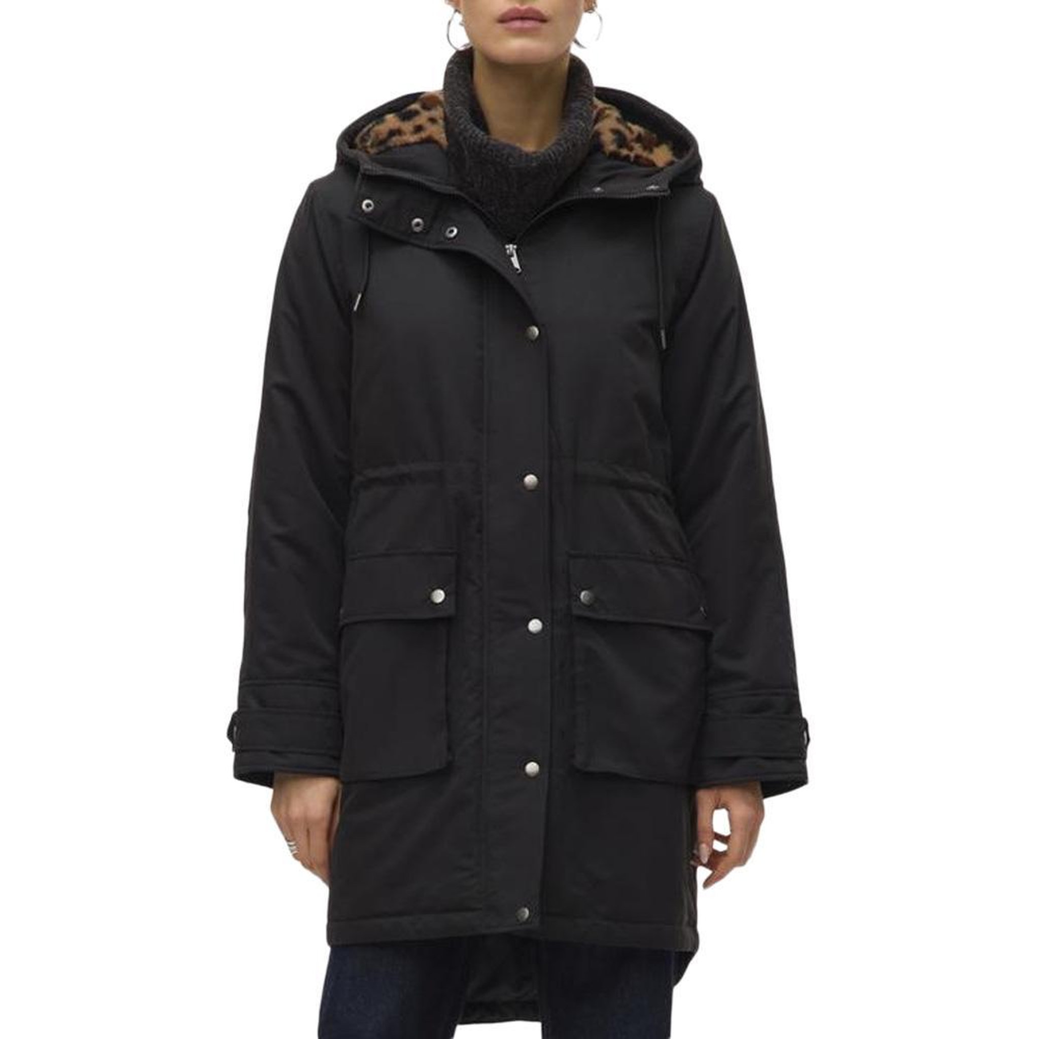 Vero Moda Manteau noir femme vero moda savanne. Coloris disponibles : Noir