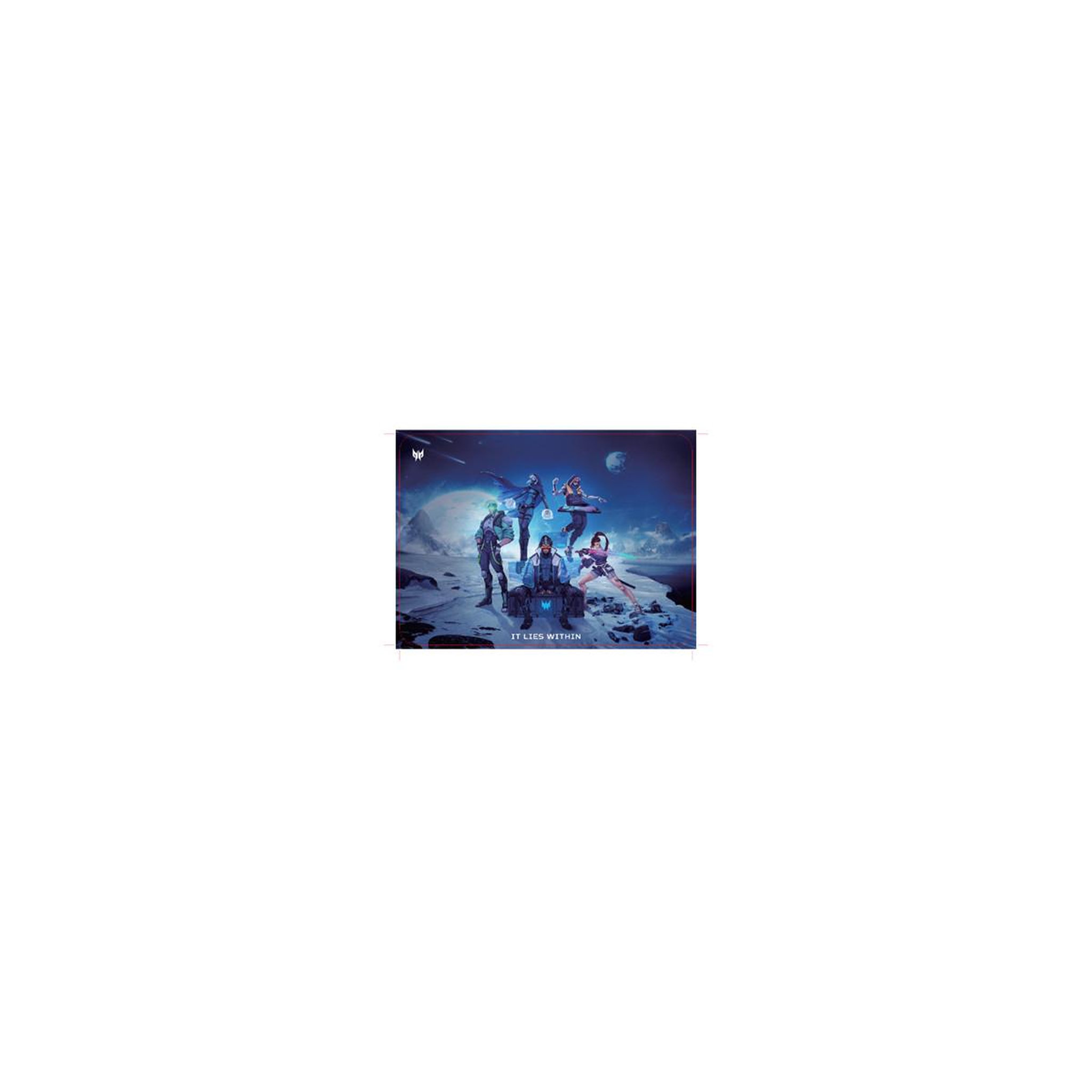 Voir la diapositive 2 : ACER Acer Predator Gaming Mousepad - M size PMP450 Tapis de souris de jeu Multicolore