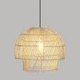 Voir la diapositive 3 : Paris Prix Lampe Suspension Design  Kery  38cm Beige