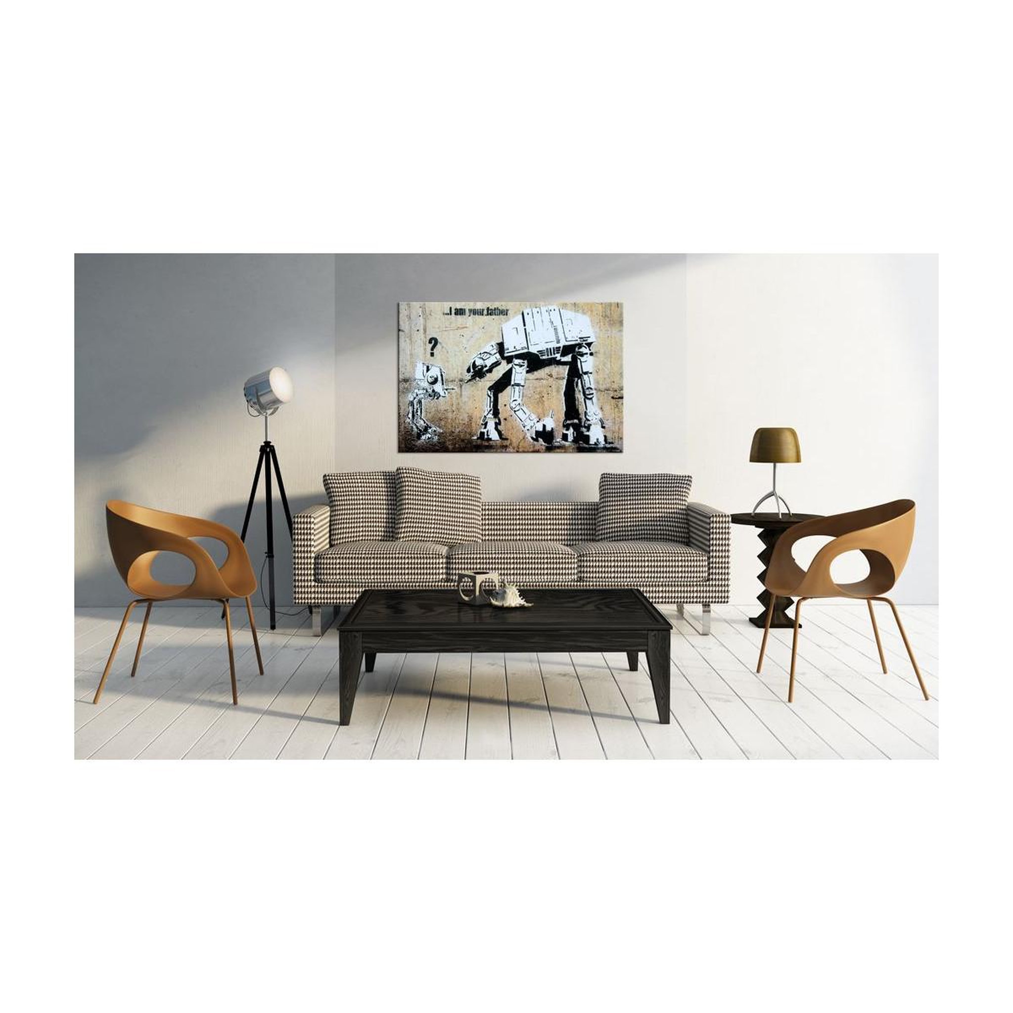 Voir la diapositive 2 : Paris Prix Tableau Imprimé  I Am Your Father - Banksy