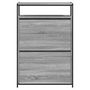 Voir la diapositive 5 : VIDAXL Armoire a chaussures sonoma gris 75x34x112 cm bois d'ingenierie