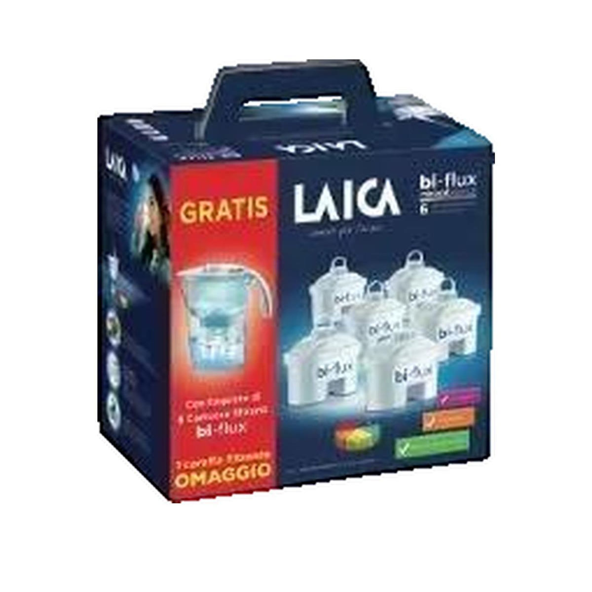 LAICA Carafe filtrante Laica Stream Line blanche 2,3 litres