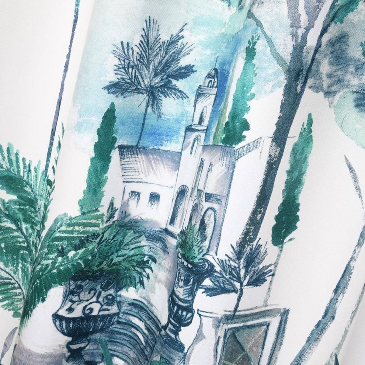 STOF Rideau à œillets 140x260 cm Quito vert