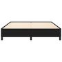 Voir la diapositive 5 : VIDAXL Cadre de lit sans matelas noir 180x200 cm tissu