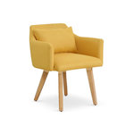 Paris Prix Fauteuil Scandinave  Alan  70cm Jaune