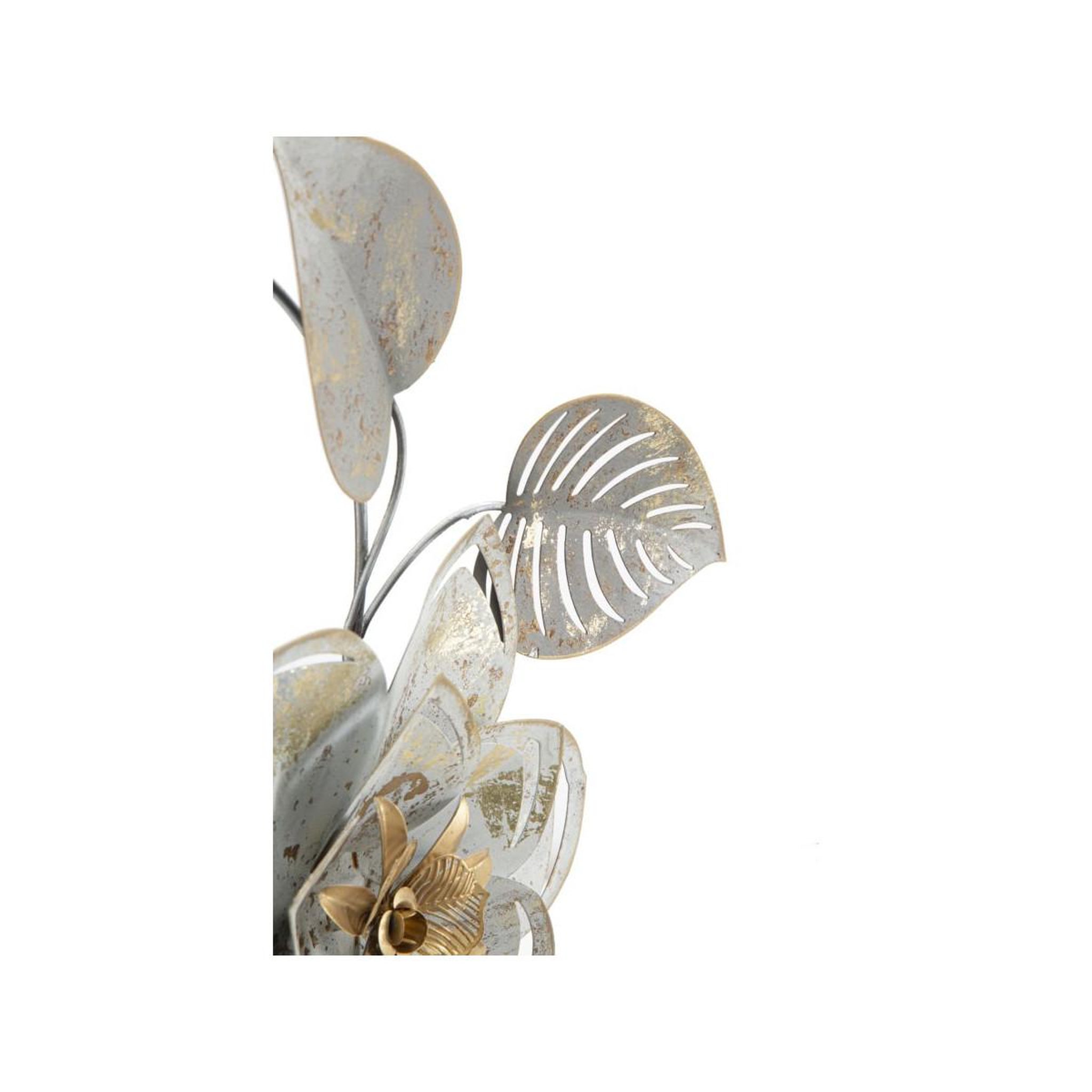 Voir la diapositive 4 : Paris Prix Décoration murale en métal  artic  67cm multicolore