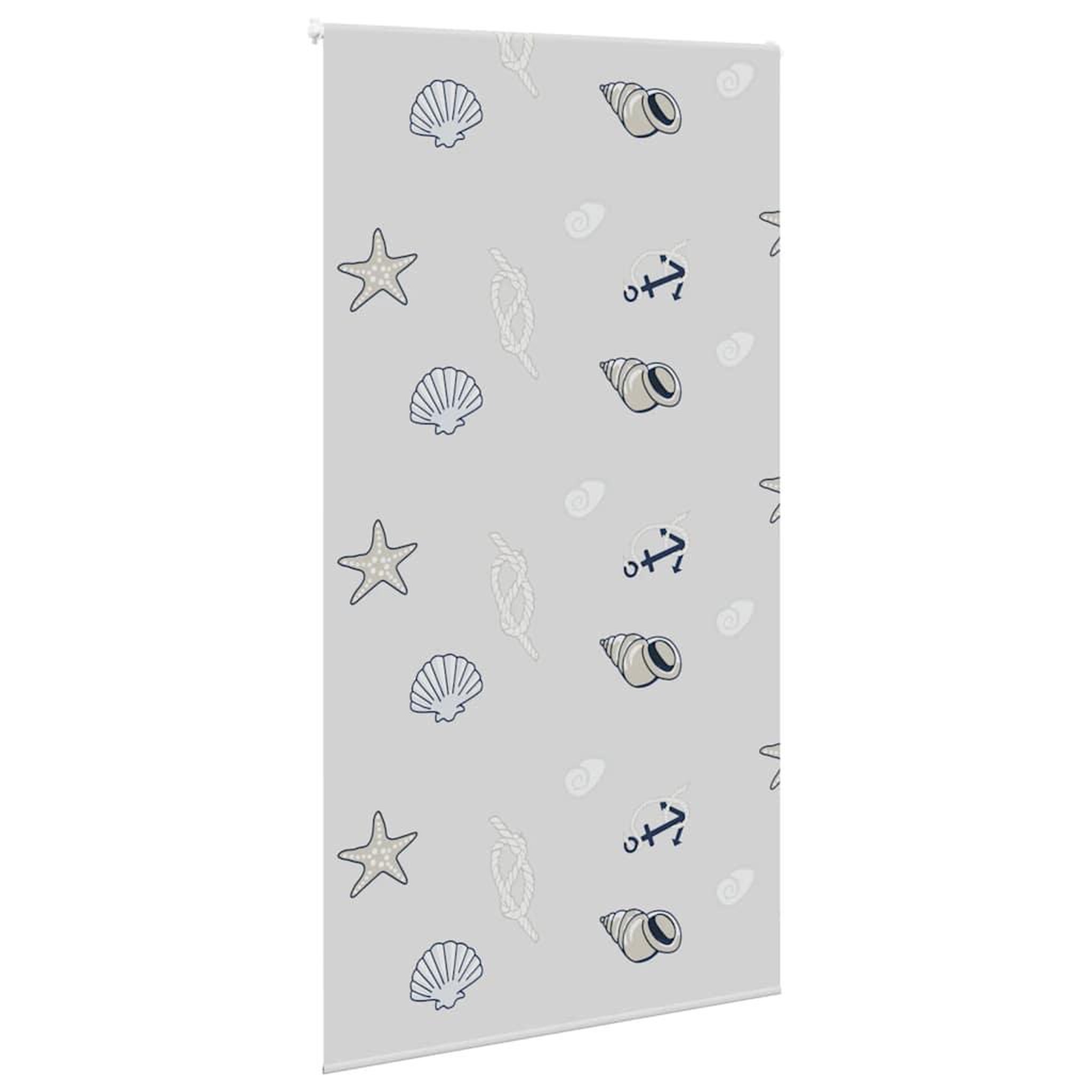 Voir la diapositive 3 : VIDAXL Store enrouleur de douche 130x240 cm largeur du tissu 126 cm
