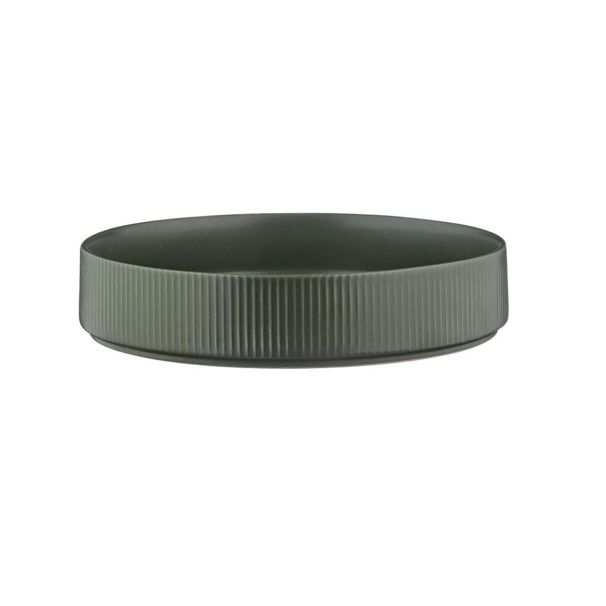 BJORN Assiette creuse SCANDI Ø21,5cm - 4 pièces - Olive