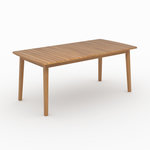 Rendez vous déco Table extensible en bois d'acacia huilé 6 à 10 personnes-Alona