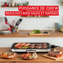 Voir la diapositive 5 : TEFAL Plancha électrique Giant modulo plaque ammovible CB632DF0