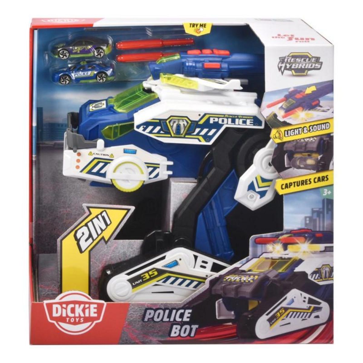 Dickie Dickie Police Bot Tank 203794001