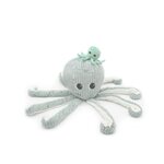LES DEGLINGOS Peluche Ptipotos Pieuvre Maman Bebe Menthe - Peluche Douce et Câline