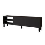 Habitat et Jardin Meuble TV en bois  River  - 150 x 31.4 x 48.2 cm - Anthracite