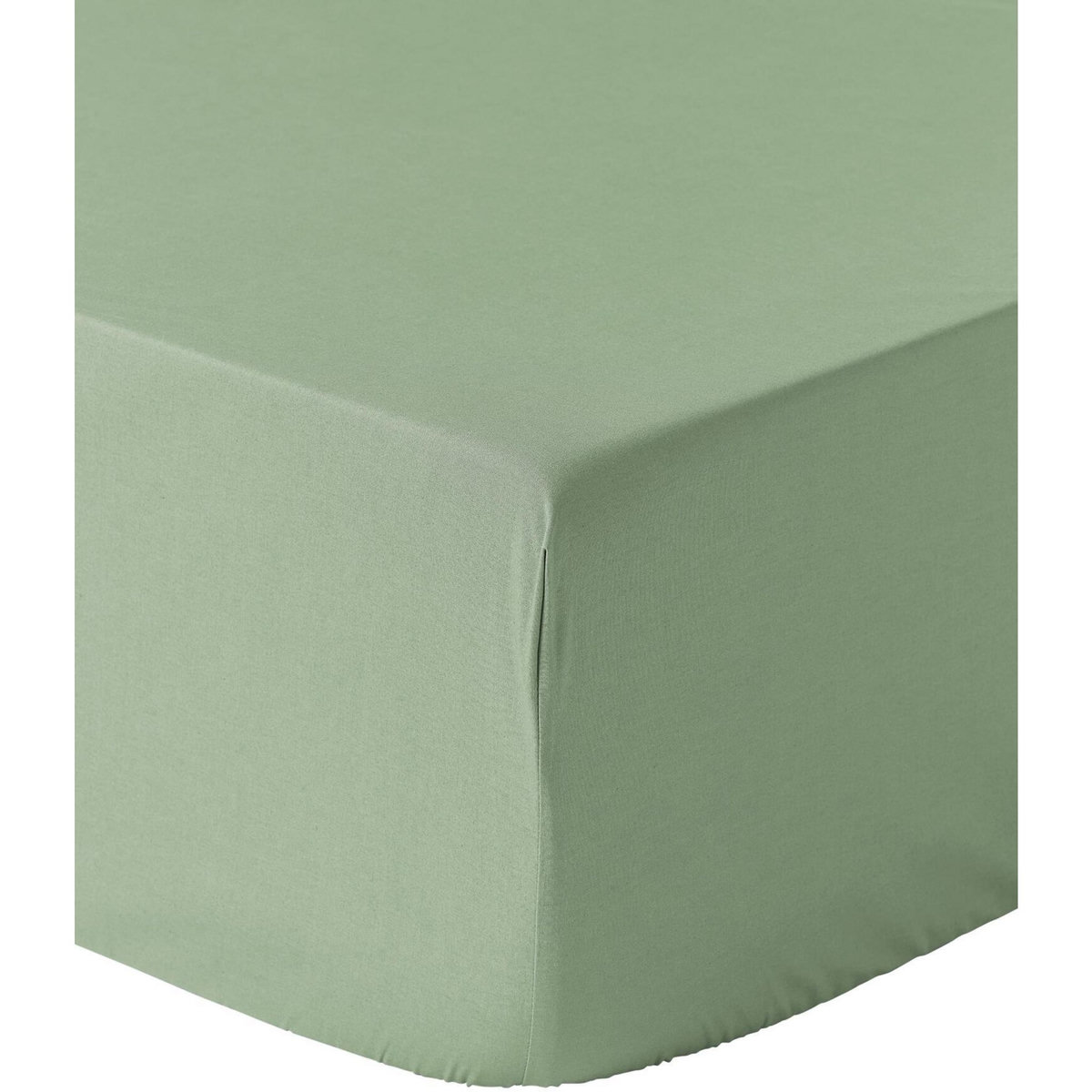 Home collection Drap housse 100% percale de coton 80 fils/cm2-bonnet 30cm