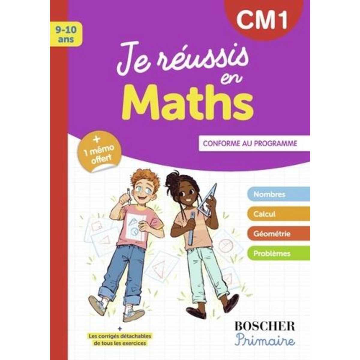 JE REUSSIS EN MATHS CM1, Cuttoli Christine