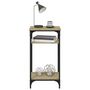 Voir la diapositive 5 : VIDAXL Table d appoint Chêne sonoma 40x30x75 cm Bois d ingénierie