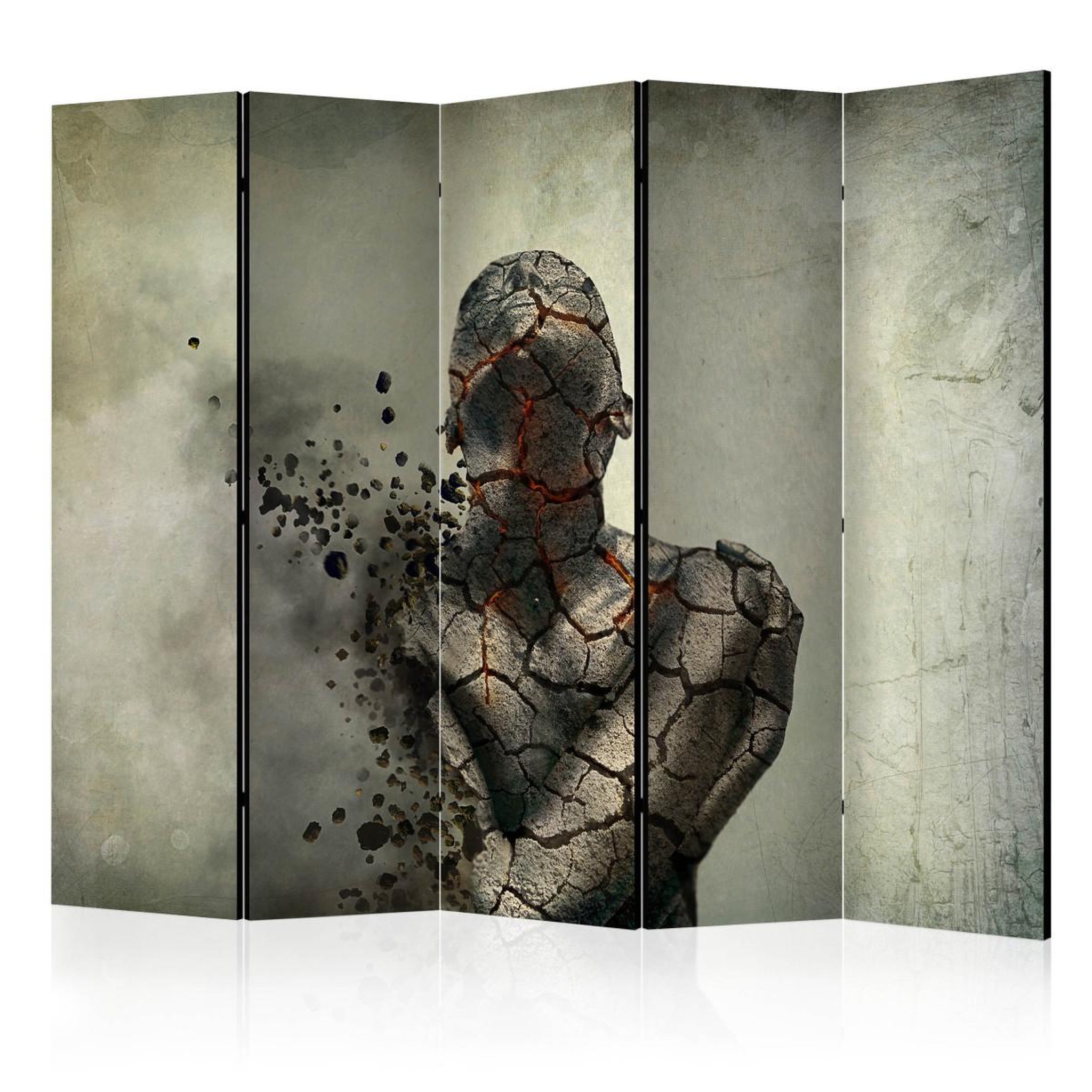 Paris Prix Paravent 5 volets  internal explosion  172x225cm