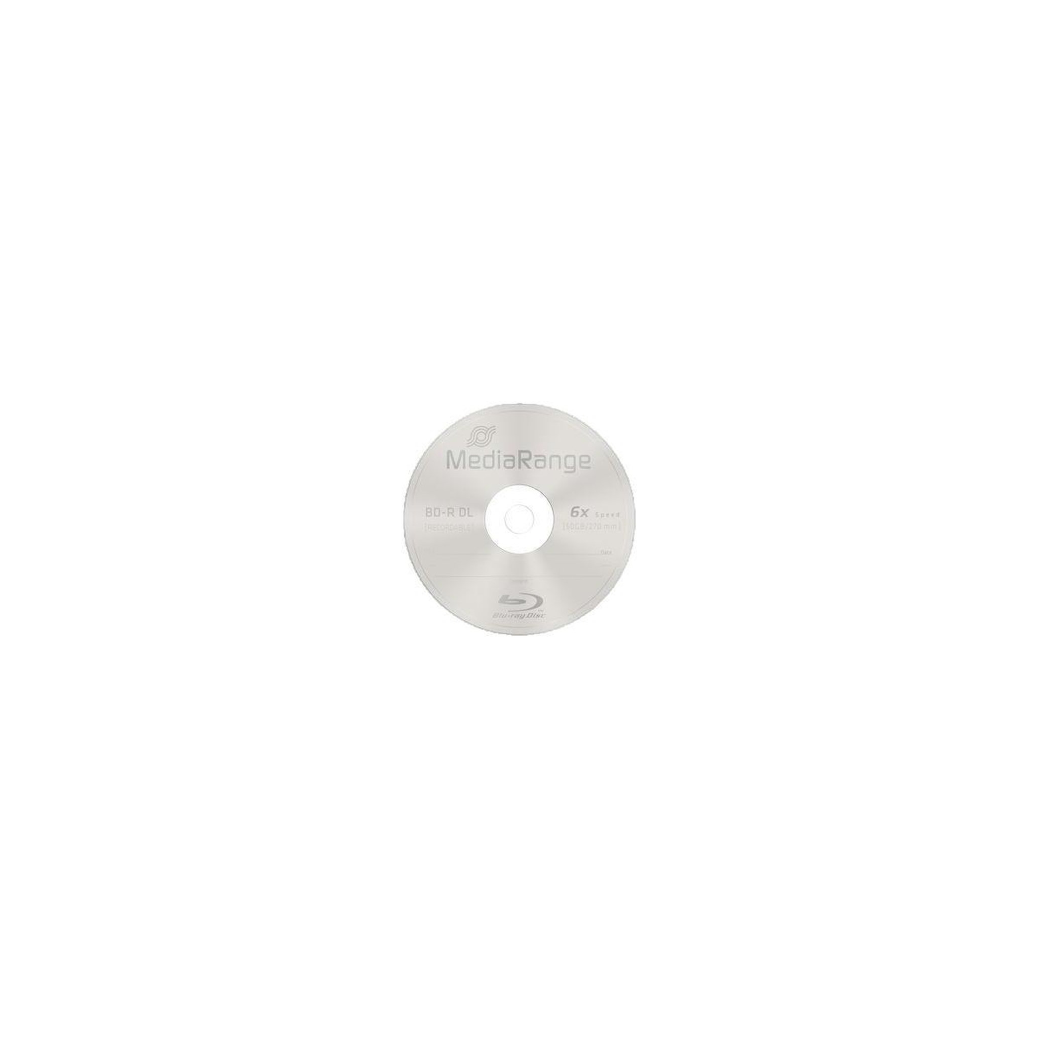 Voir la diapositive 2 : Media-Tech Disques Blu-ray MediaRange BD-R DL 50 Go 6x cakebox 25 pièces