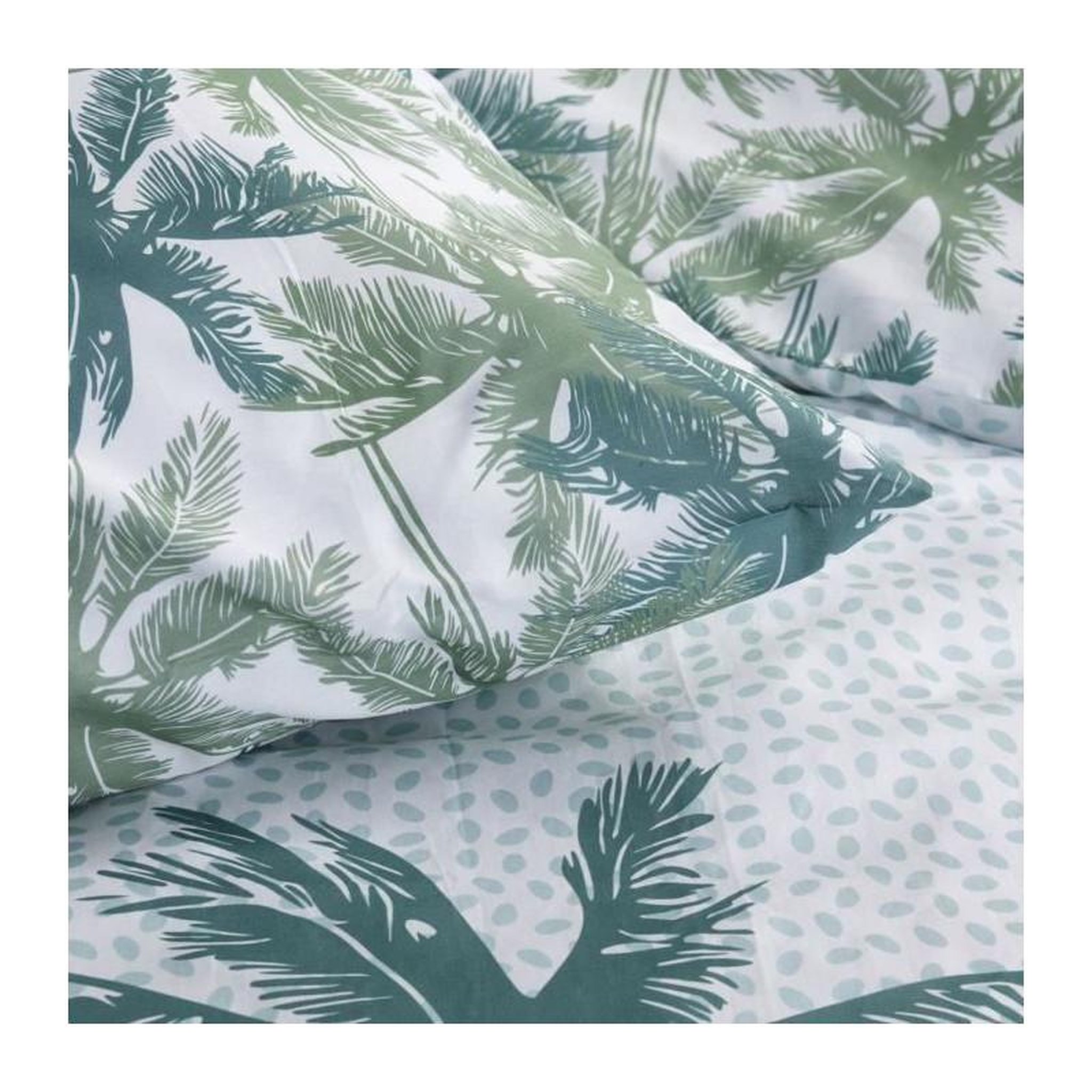 Voir la diapositive 2 : Today Parure de lit 2 personnes - TODAY - Sunshine 16.6 - 240 x 260 cm - 100% Coton imprimé
