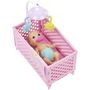 Voir la diapositive 4 : BARBIE Coffret Poupée Skipper Bébé au lit 