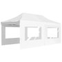 Voir la diapositive 3 : VIDAXL Tente de reception pliable avec parois Aluminium 6 x 3 m Blanc