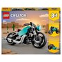 Voir la diapositive 1 : LEGO Creator 31135 - La moto ancienne, Jouet Transformable en Véhicules Classique et de Rue, et en Voiture de Dragster