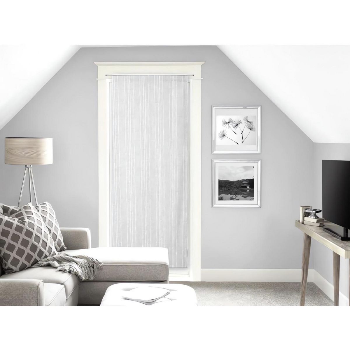 SOLEIL D'OCRE Voile pour porte fenêtre MAELIS par Soleil d'ocre