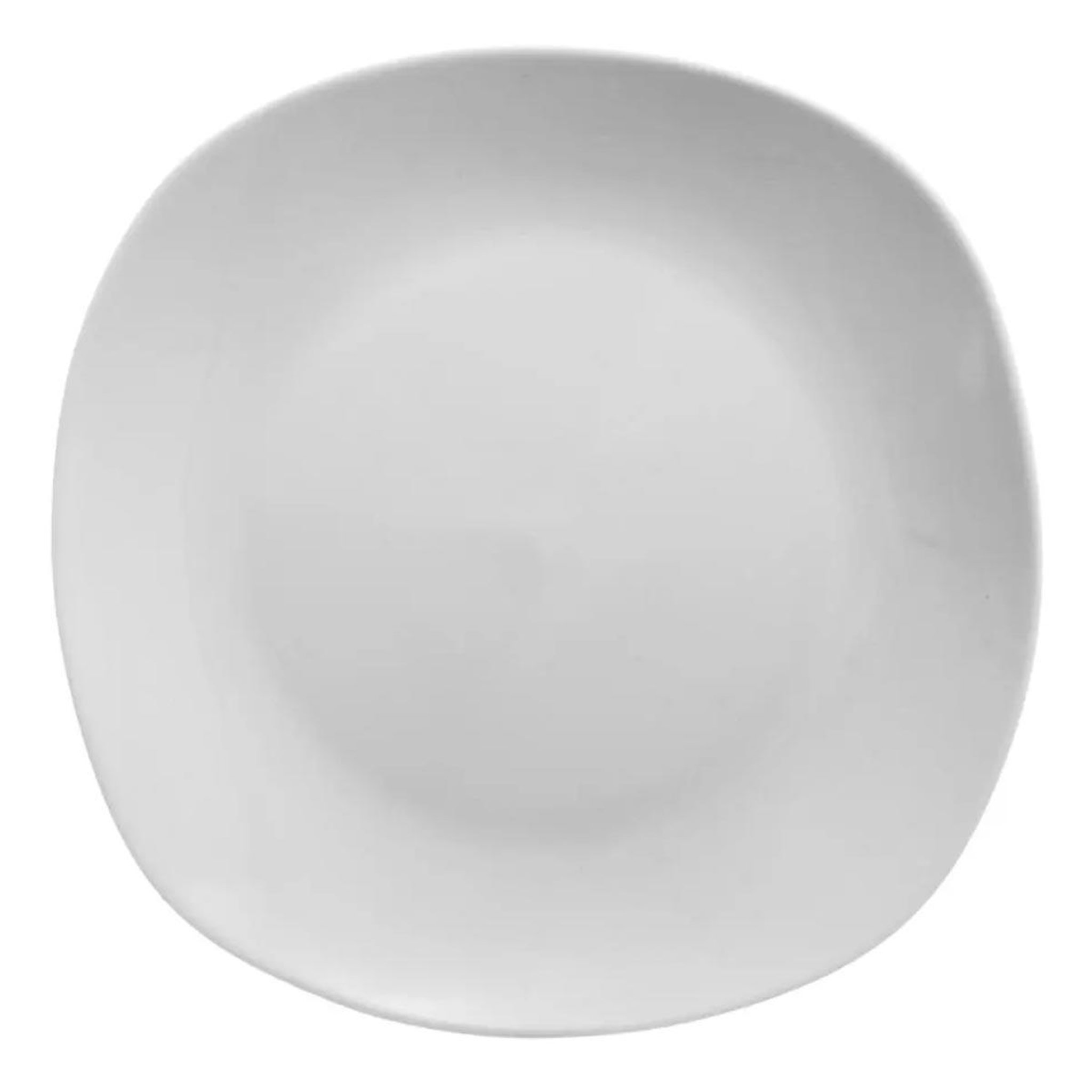 Voir la diapositive 2 : SECRET DE GOURMET Lot de 6 assiettes à dessert  plaza  20cm blanc