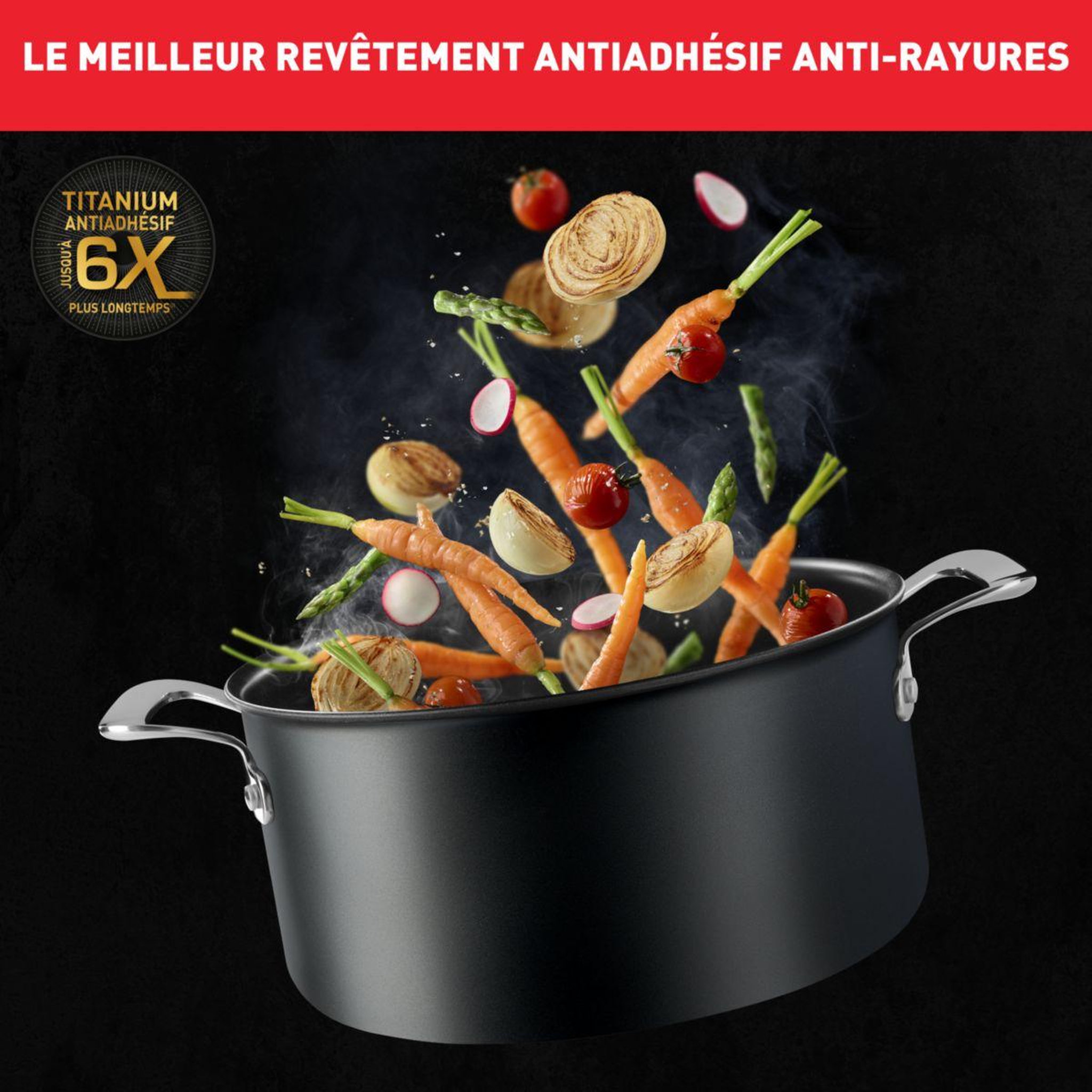 Voir la diapositive 4 : TEFAL Faitout Unlimited Premium diam24cm