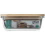 Voir la diapositive 5 : FIVE Bocal en Verre  Bambou  0,38L Transparent
