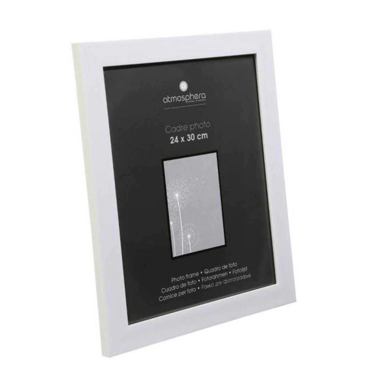 ATMOSPHERA Cadre Photo  Classique  24x30cm Blanc
