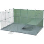 Voir la diapositive 5 : Zolux Enclos modulable - ZOLUX - Neo park - Parc pour petits animaux - Lapins - 140X105X70 - 1,84 m²