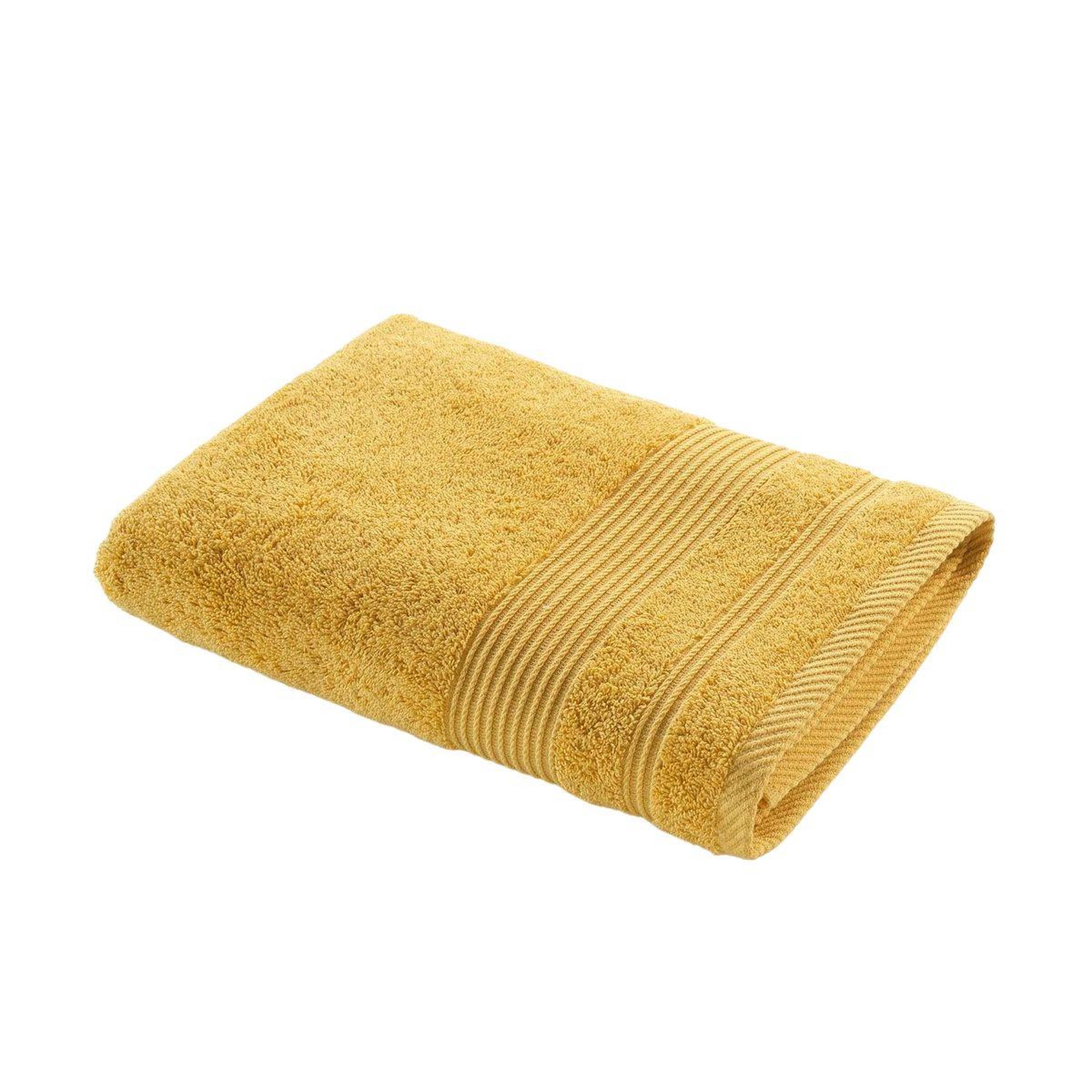 Douceur d'Intérieur Drap de douche  tendresse  70x130cm mimosa