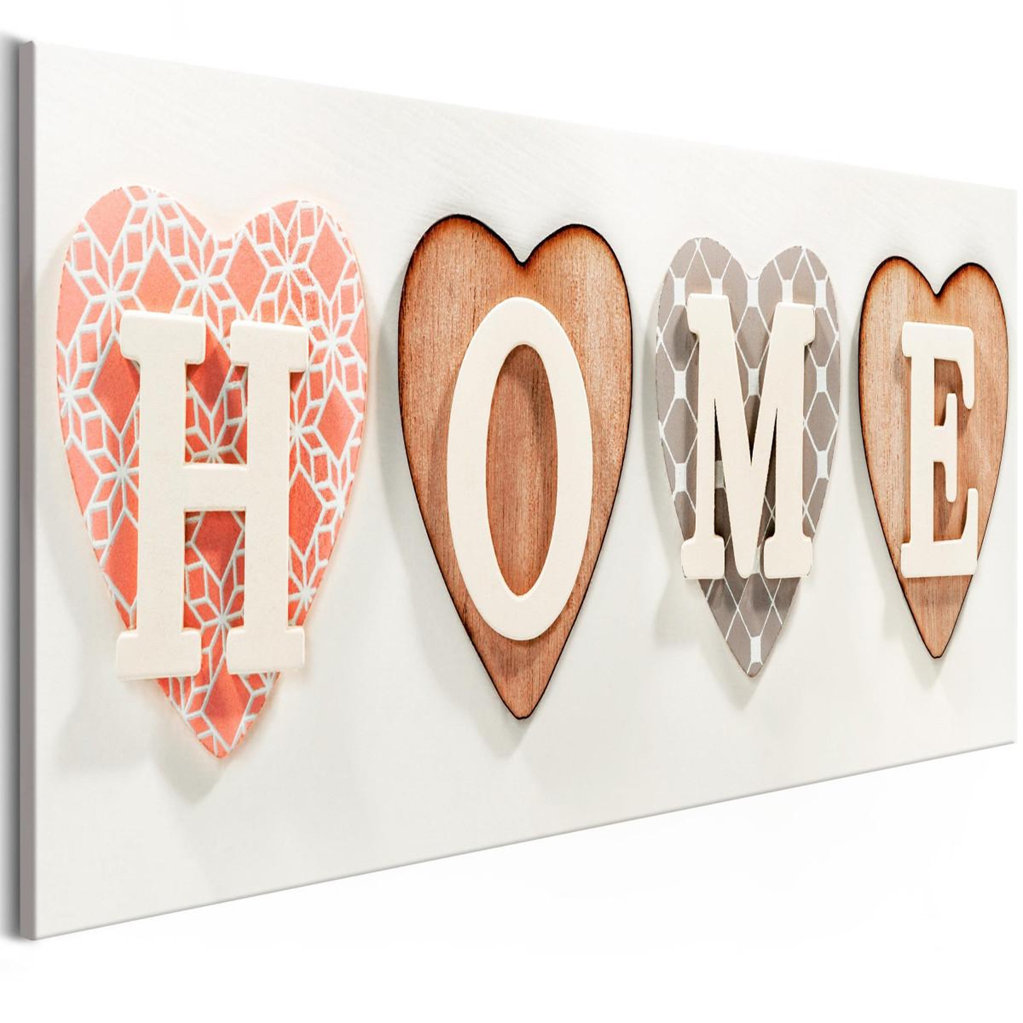 Voir la diapositive 1 : Paris Prix Tableau Imprimé  Four Hearts Narrow