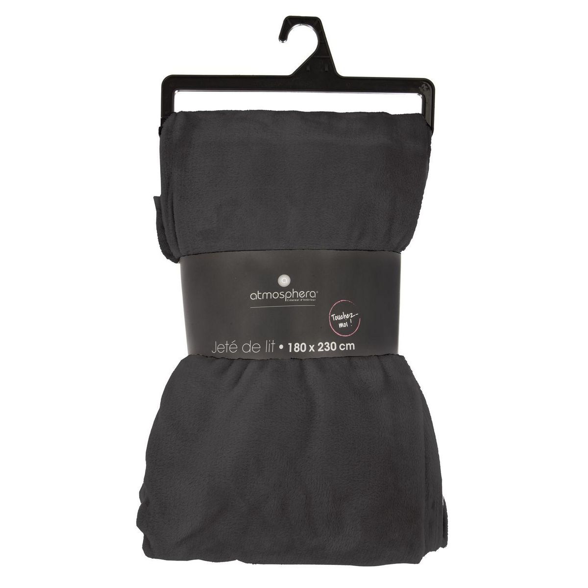 ATMOSPHERA Grand Plaid en flanelle uni