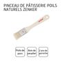 Voir la diapositive 4 : ZENKER Pinceau de cuisine et de pâtisserie 19 cm en poils naturels Zenker