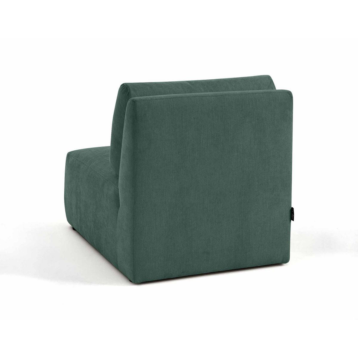 LISA DESIGN Santorini - module d'assise sans accoudoirs - en tissu texturé