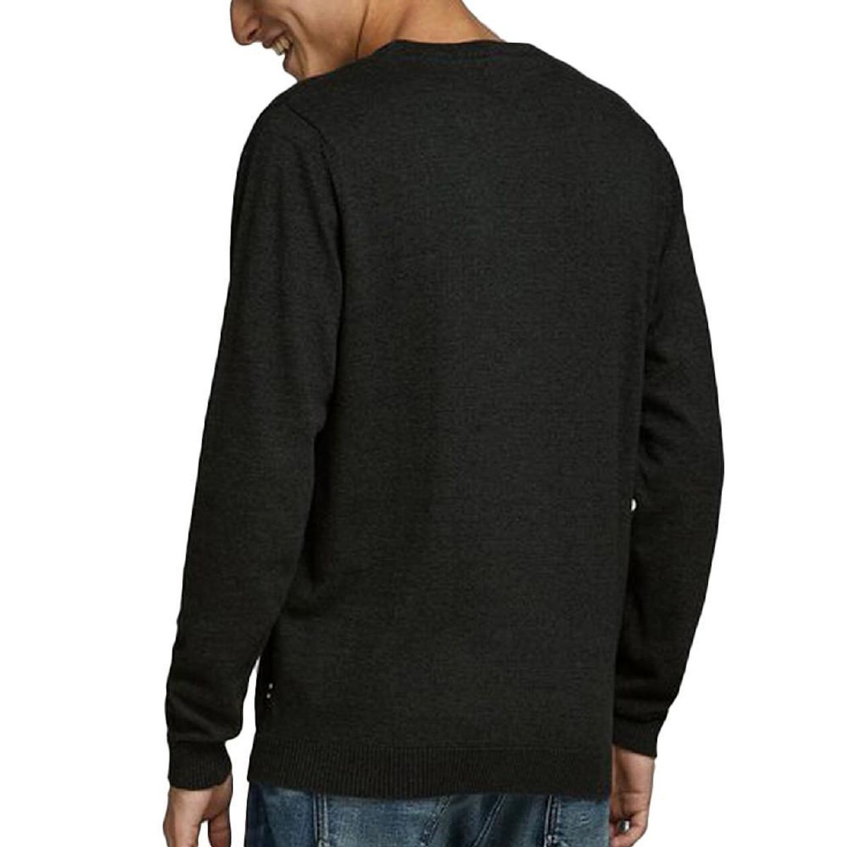 Jack & Jones Pull  Foncé Homme Jack & Jones Basic Knit